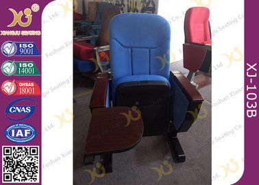 China Movable Type Commercial Furniture Auditorium Theater Seating / Church Hall Chairs supplier