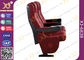 Strong Durable 3D Movie Theater Chairs Floor Fixed With Folding Cupholder supplier